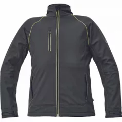 SHELDON softshell dzseki (antracit/sárga XL)