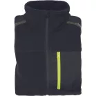 EMERTON STR polár kardigán (fekete/sárga 4XL)