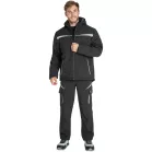  EMERTON STR téli softshell dzseki (fekete XL)