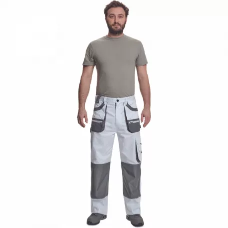 Be-01-003 Nadrág (Fehér/Szürke, 52)