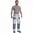 Be-01-003 Nadrág (Fehér/Szürke, 60)
