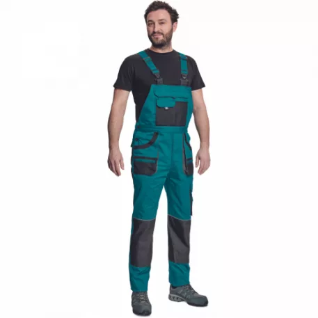 Be-01-004 Kantáros Nadrág 54 Zöld/Fekete