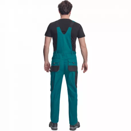 Be-01-004 Kantáros Nadrág 58 Zöld/Fekete