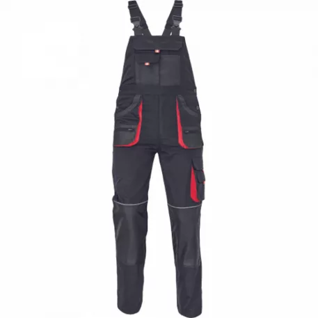 Be-01-004 Kantáros Nadrág 52 Piros/Fekete