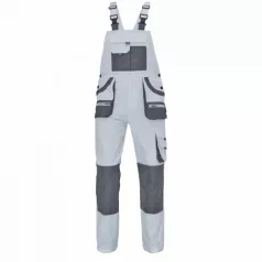 Be-01-004 Kantáros Nadrág 56 Fehér/Szürke