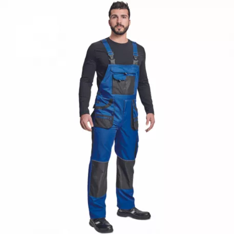 Be-01-004 Kantáros Nadrág 50 Royalkék/Fekete