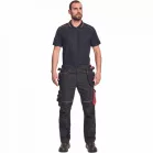 Knoxfield 320 Nadrág Antracit/Piros 62