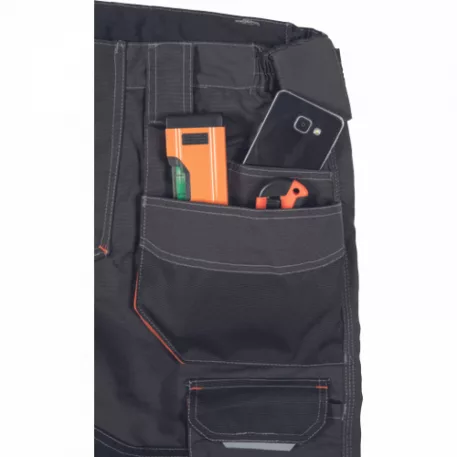 EMERTON PLUS nadrág (antracit/narancs 54)