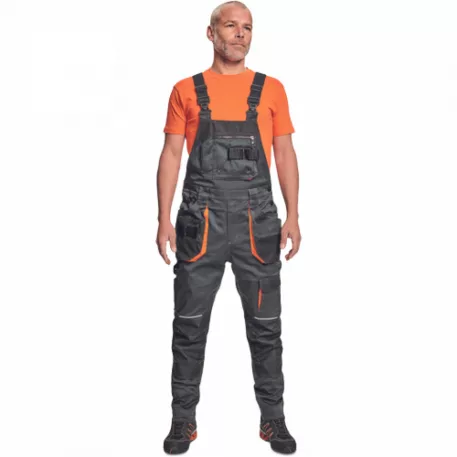 EMERTON PLUS mellesnadrág (antracit/narancs 52)