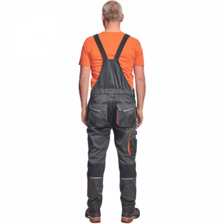 EMERTON PLUS mellesnadrág (antracit/narancs 52)