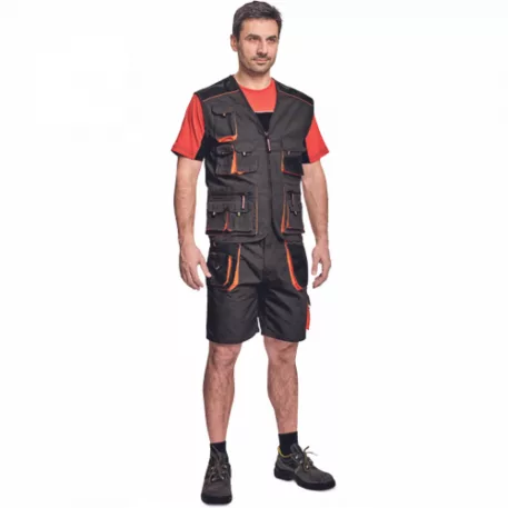 Emerton Mellény Fekete/Narancssárga 58