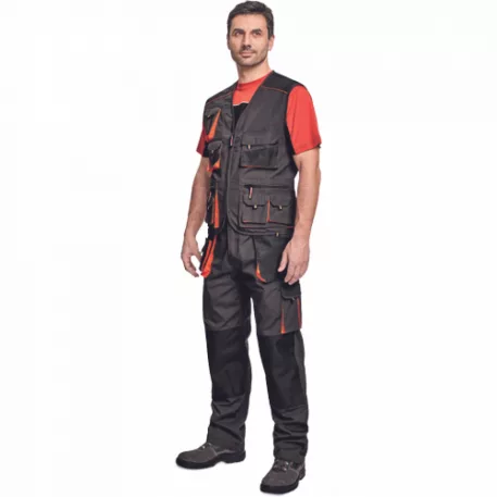 Emerton Mellény Fekete/Narancssárga 60