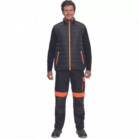 MAX VIVO LIGHT mellény (fekete/narancs S)