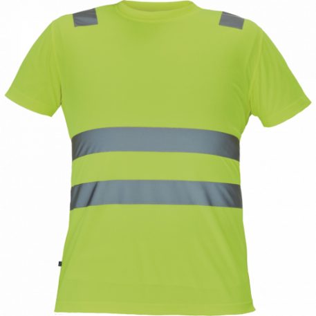 Teruel Hi-Vis Rövid Ujjú Póló Sárga XL