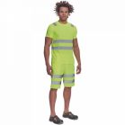 Teruel Hi-Vis Rövid Ujjú Póló Sárga XL