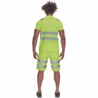 Teruel Hi-Vis Rövid Ujjú Póló Sárga XL