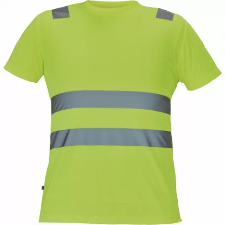 Teruel Hi-Vis Rövid Ujjú Póló Sárga 5XL
