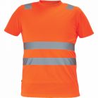 Teruel Hi-Vis Rövid Ujjú Póló Narancssárga XL