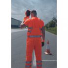 Teruel Hi-Vis Rövid Ujjú Póló Narancssárga XL