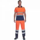 Cadiz Hv Galléros Póló Narancs/Navy XS