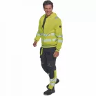 SHELDON HV kapucnis kardigán (sárga 4XL)