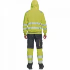 SHELDON HV kapucnis kardigán (sárga 4XL)