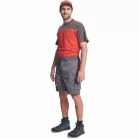 DESMAN rövidnadrá szürke/narancssárg 56