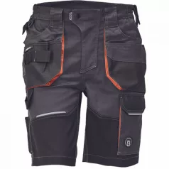 EMERTON PLUS rövidnadrág (antracit/narancs 56)