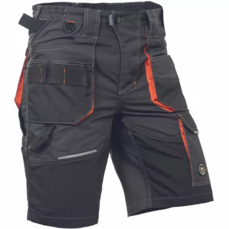 EMERTON PLUS rövidnadrág (antracit/narancs 58)