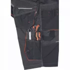 EMERTON PLUS rövidnadrág (antracit/narancs 58)