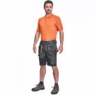EMERTON PLUS rövidnadrág (antracit/narancs 60)