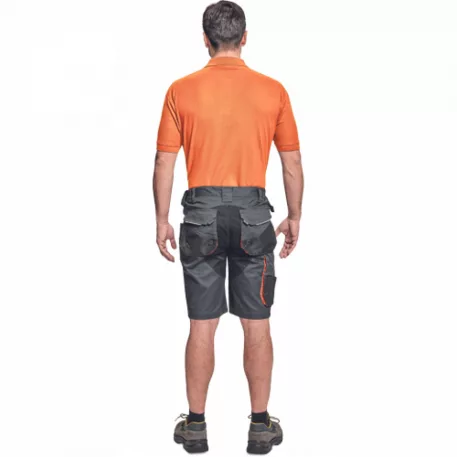 EMERTON PLUS rövidnadrág (antracit/narancs 64)