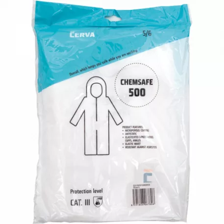 Chemsafe 500 Overál (Fehér L)