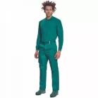 SANGU póló hosszú ujjú (sötétzöld XL)