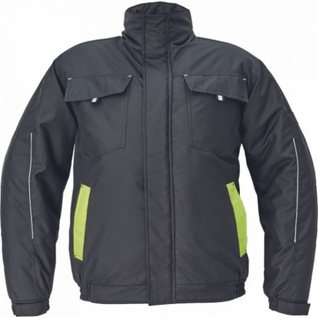 Max Vivo Pilot Dzseki Fekete/Sárga XL