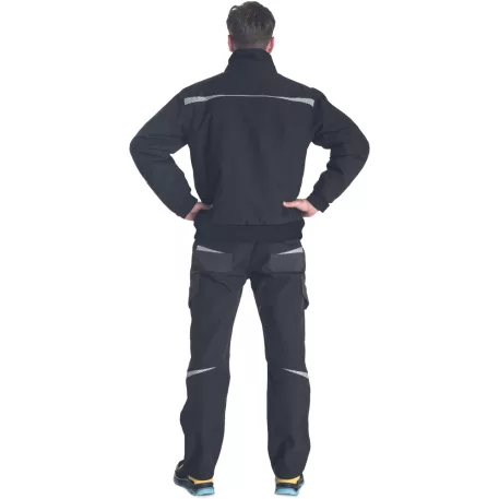  EMERTON STR téli pilóta dzseki (fekete 4XL)