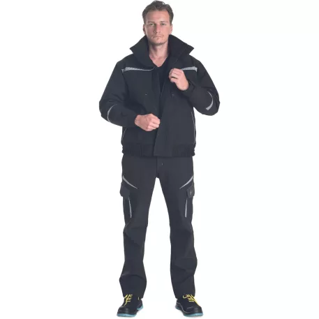  EMERTON STR téli pilóta dzseki (fekete 5XL)