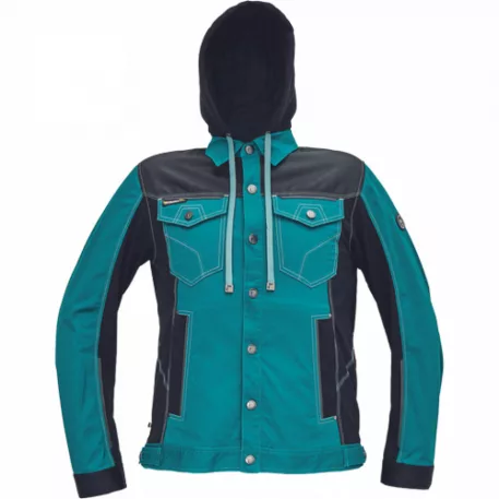 NEURUM CLS kapucnis dzseki (petrol kék 56)