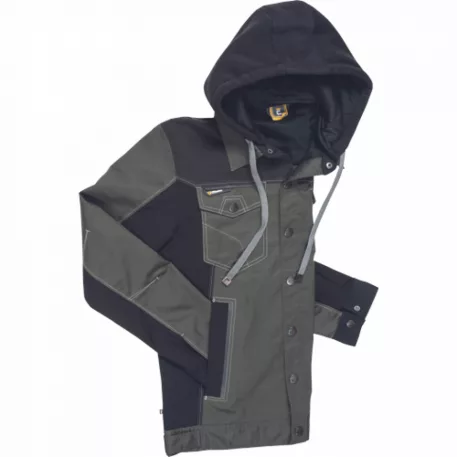 NEURUM CLS kapucnis dzseki (sötét olajzöld 54)