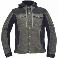 NEURUM CLS kapucnis dzseki (sötét olajzöld 56)