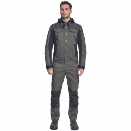 NEURUM CLS kapucnis dzseki (sötét olajzöld 64)