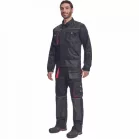 FF HANS kabát (fekete/antracit 50)