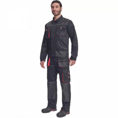 FF HANS kabát (fekete/antracit 56)