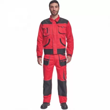 FF HANS kabát (piros/antracit 52)