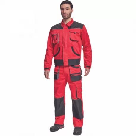 FF HANS kabát (piros/antracit 56)