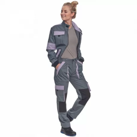 MAX SUMMER LADY kabát (szürke/v.lila 50)