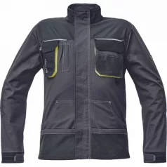 SHELDON munkakabát (antracit/sárga 56)