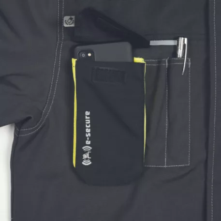 SHELDON munkakabát (antracit/sárga 68)