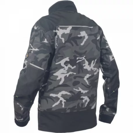 SHELDON CAMOU munkakabát (szürke álcázás 50)