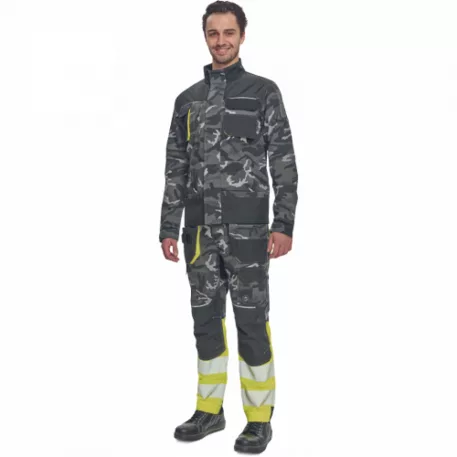 SHELDON CAMOU munkakabát (szürke álcázás 50)